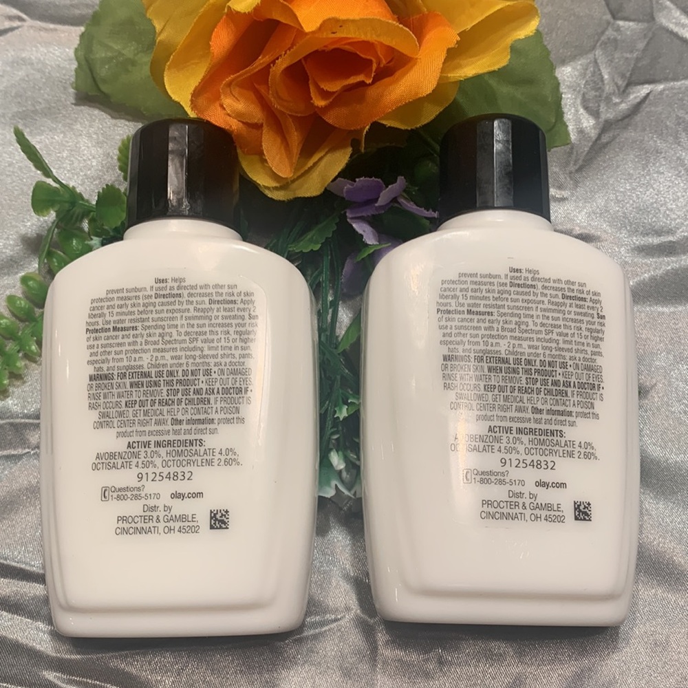 🌹 2 OLAY Complete UV 365 Daily Moisturizer With Sunscreen Normal - Picture 5 of 6